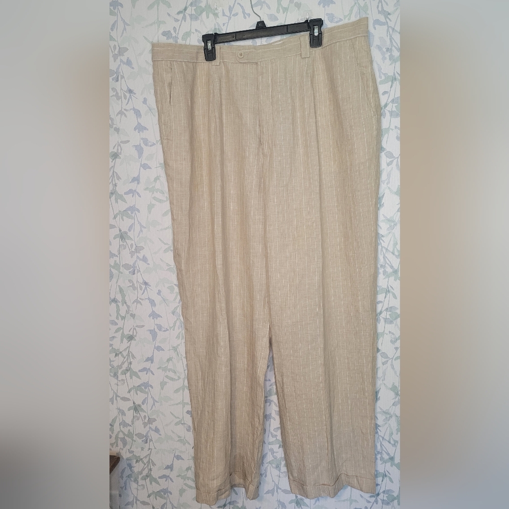 Zara Tan Chinos Relaxed Fit Lightweight